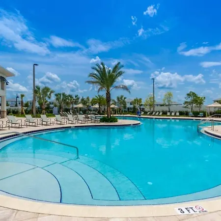 Beautiful 9 Bedroom Home Close To Disney 309